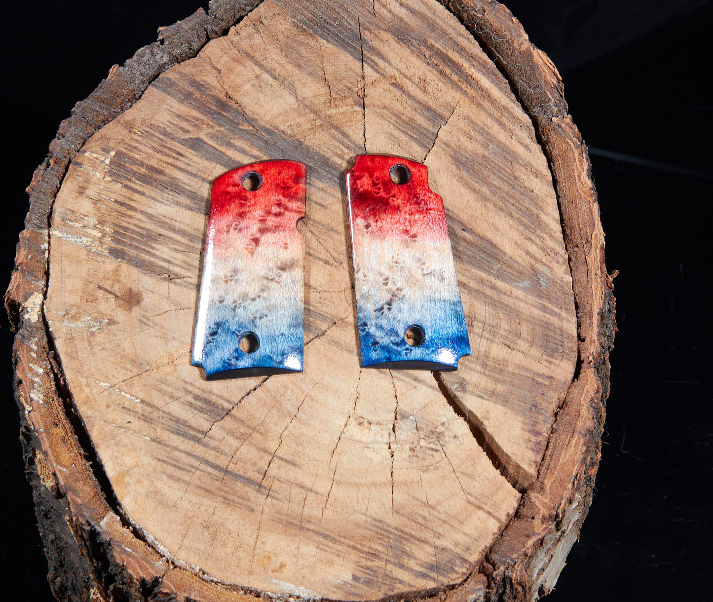 Kimber Micro 9 Grips – Birds-Eye Maple, Lacquer Finish