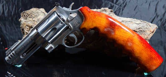 NEW Patent-Pending Double-Handed Revolver Grip for S&W X-Frame (.460 & .500 Magnum)