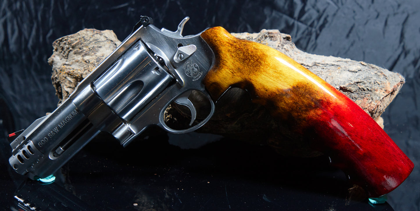 NEW Patent-Pending Double-Handed Revolver Grip for S&amp;W X-Frame (.460 &amp; .500 Magnum)