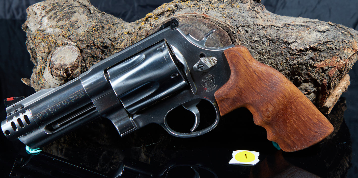 Smith & Wesson X-Frame .460 & .500 Magnum Grips – Cherry, Tung Oil Finish