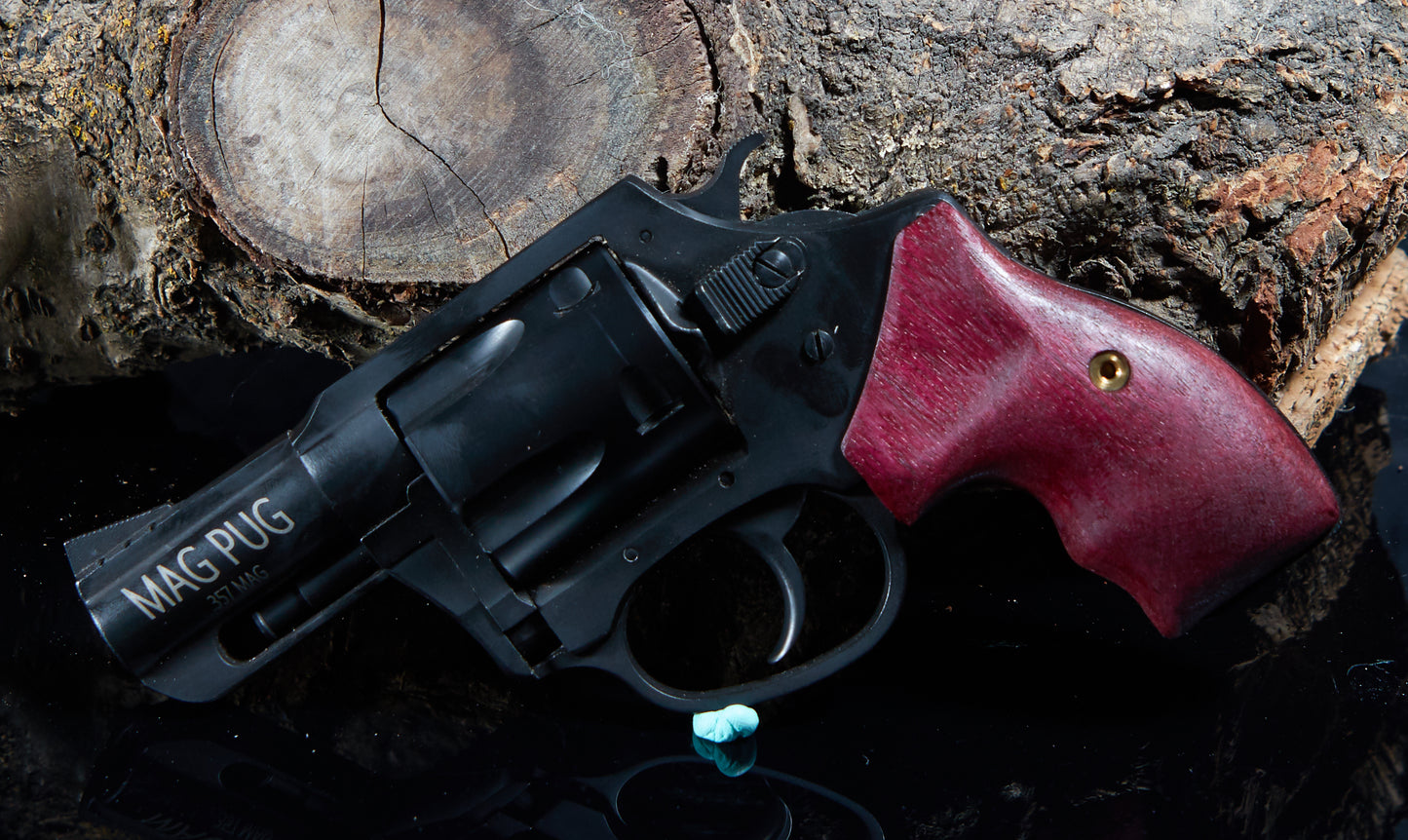 Charter Arms Boot Grip Style – Purpleheart, Tung Oil Finish (Open Back)