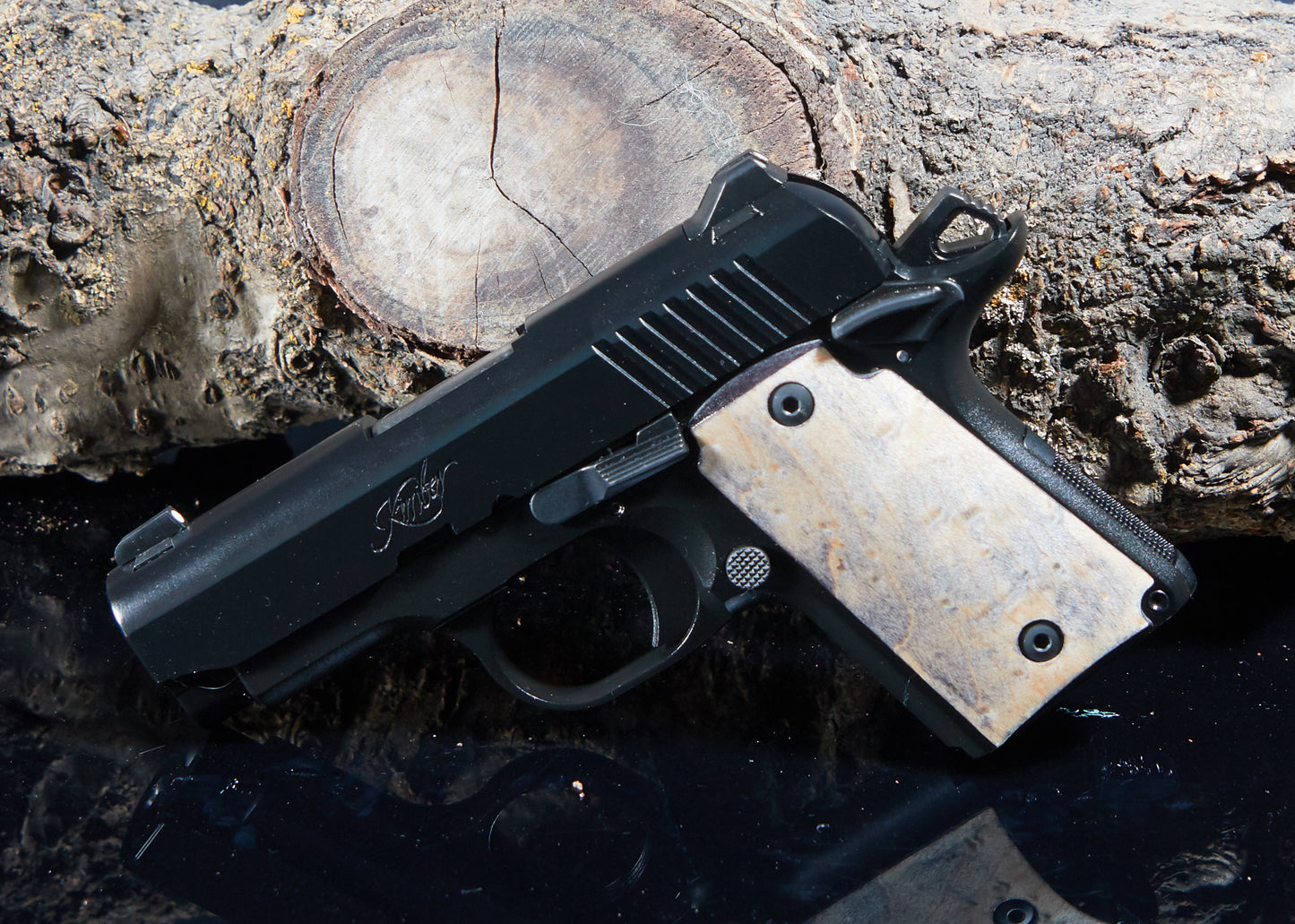 Kimber Micro 9 Grips – Birds-Eye Maple, Lacquer Finish