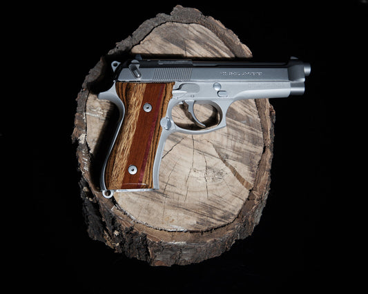 Beretta 92/96 Wood Grips, Multi- species Exotic Woods