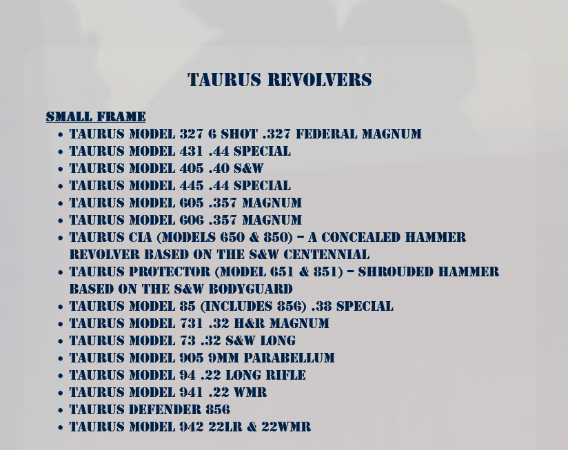 Taurus Small Frame Revolver Grips, Maple with Eight Ball Epoxy Inlay