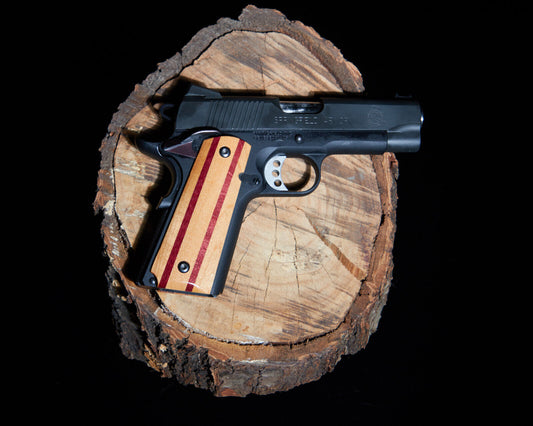 1911 Wood Grips, Multi- species Exotic Woods