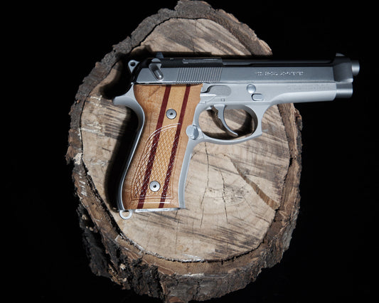 Beretta 92/96 Wood Grips, Multi- species Exotic Woods