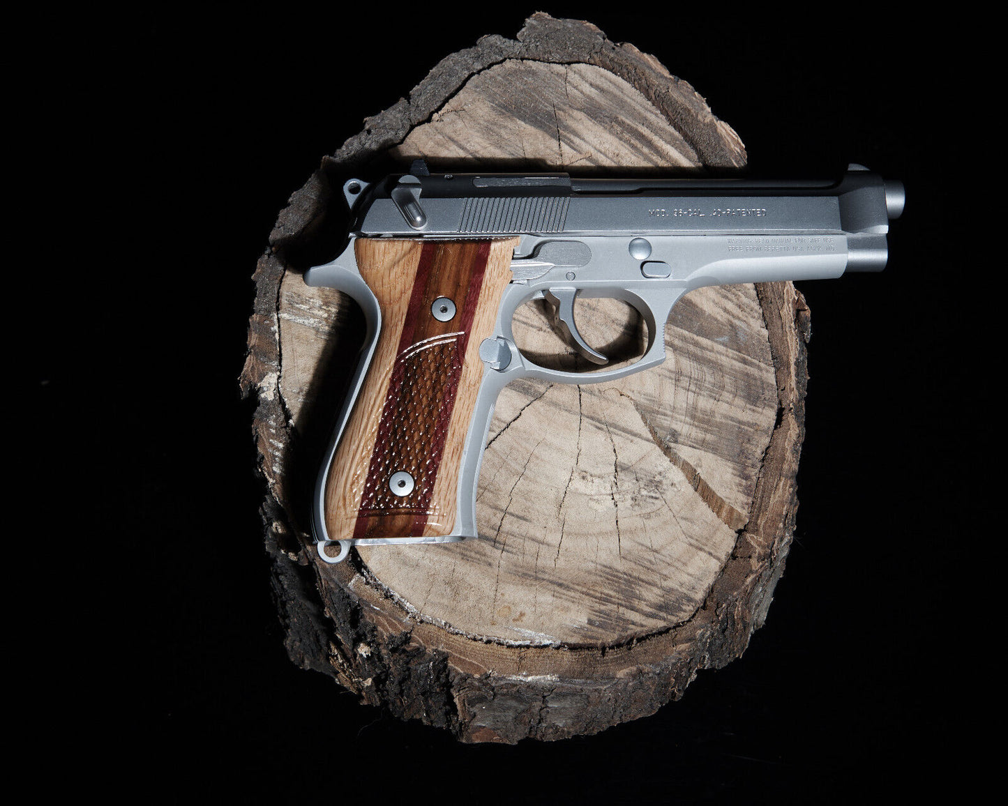 Beretta 92/96 Wood Grips, Multi- species Exotic Woods