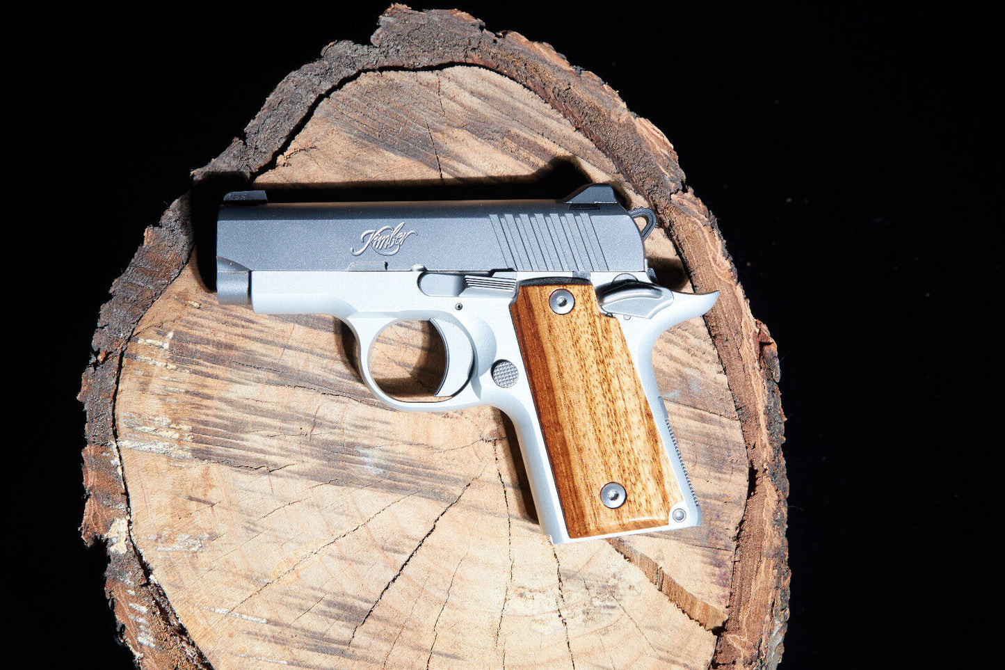 Kimber 380 Micro Grips Zebra Wood